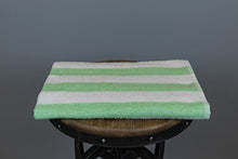 Load image into Gallery viewer, Bleach Safe Luxury Beach Towel Cabana Stripe- Fibertone by 1888 Mills, Made in the USA