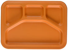 Load image into Gallery viewer, Green Eats Divided Tray, Orange