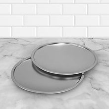 Load image into Gallery viewer, EZ Baker Durable Steel Construction 14 in. Pizza Pan, Set of 2 - American-Made, Natural Baking Surface that Heats Evenly for Perfect Baking Results