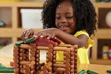 Load image into Gallery viewer, Lincoln Logs –100th Anniversary Tin-111 Pieces-Real Wood Logs-Ages 3+ - Best Retro Building Gift Set for Boys/Girls - Creative Construction Engineering – Top Blocks Game Kit - Preschool Education Toy, Brown (854)