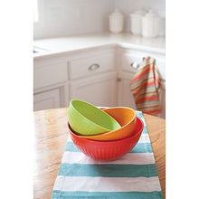 Load image into Gallery viewer, Nordic Ware Microwave Prep/Serve Bowl Set, 3 Piece, Fiesta Colors
