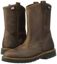 Load image into Gallery viewer, Danner Men's Bull Run Wellington Construction Boot, Brown, 10.5 2E US - United States of Made