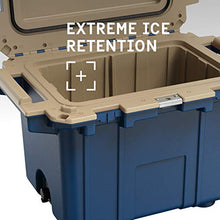 Load image into Gallery viewer, Pelican Elite 50 Quart Cooler (Pacific Blue/Coyote)
