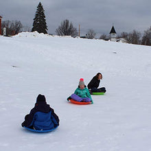 Load image into Gallery viewer, Flexible Flyer 3-pack Snow Saucer Sleds. Round Sand Slider Disc Toy