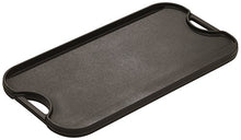Load image into Gallery viewer, Lodge Pre-Seasoned Cast Iron Reversible Grill/Griddle With Handles, 20 Inch x 10.5 Inch - One tray