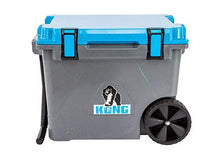 Load image into Gallery viewer, KONG Coolers | 50 QT Cruiser Wheeled Cooler | Proudly Made in The USA | Durable, Safe, Rolling Extended Ice Retention Cooler (Boulder Blue)