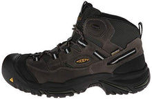 Load image into Gallery viewer, KEEN Utility - Men's Braddock Mid Waterproof (Steel Toe) Work Boots, Gargoyle/Forest Night, 10 EE - United States of Made