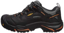 Load image into Gallery viewer, KEEN Utility Men's Braddock Low-M Work Shoe, Black/Bossa Nova, 11.5D - United States of Made