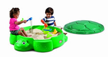 Load image into Gallery viewer, Little Tikes Turtle Sandbox - Outdoor Playset for Toddlers - Safe & Portable - Encourages Creative Play, 8 pcs