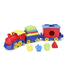 Load image into Gallery viewer, Green Toys Mickey Mouse & Friends Stack & Sort Train