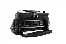 Load image into Gallery viewer, Small Meal Prep Lunch Bag ISOMINI 2 Meal Insulated Lunch Bag Cooler with 4 Stackable/Reusable Meal Prep Containers, 1 Ice Pack ISOBRICK, and 1 Shoulder Strap - Made in USA (Mossy Oak Blades)