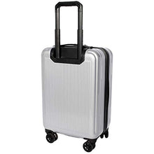 Load image into Gallery viewer, Revo Luna Expandable Hardside Spinner, 32", Silver, One Size