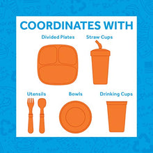 Load image into Gallery viewer, RE-PLAY Made in USA 4pk of 7.375" Deep Walled Plates in Ice Blue, Grey, White & Sand | Made from Recycled Heavyweight Polypropylene |Dishwasher Safe | BPA Free | Glacier (4PK)