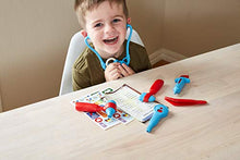 Load image into Gallery viewer, Green Toys Doctor's Kit, Red/Blue - 9 Piece Pretend Play, Motor Skills, Language & Communication Kids Role Play Toy. No BPA, phthalates, PVC. Dishwasher Safe, Recycled Plastic, Made in USA.