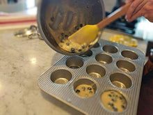 Load image into Gallery viewer, USA Pan (1200MF) Bakeware Cupcake and Muffin Pan, 12 Well, Nonstick & Quick Release Coating, Made in the USA from Aluminized Steel