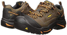Load image into Gallery viewer, Keen Utility Men's Braddock Low Soft-Toe Work Boot, Cascade/Orange Ochre, 9.5 D US - United States of Made