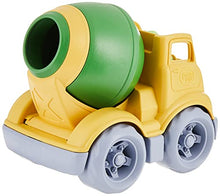 Load image into Gallery viewer, Green Toys Mixer Construction Truck Green/Yellow, 5.75x7.5x5.6