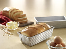 Load image into Gallery viewer, USA Pan Bakeware Aluminized Steel Loaf Pan, 1 Pound, Silver
