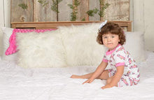 Load image into Gallery viewer, Brian the Pekingese Girls 100% Organic Cotton Short Sleeve and Shorts Pajamas (5T, Pink Convertible)