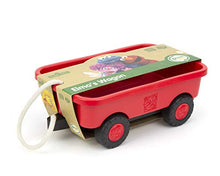 Load image into Gallery viewer, Green Toys Sesame Street Elmo's Wagon, Red - Pretend Play, Motor Skills, Kids Outdoor Toy Vehicle. No BPA, phthalates, PVC. Dishwasher Safe, Recycled Plastic, Made in USA.