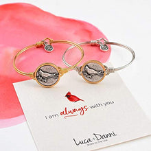 Load image into Gallery viewer, Luca + Danni | Cardinal Bangle Bracelet for Women - Silver Tone Regular Size Made in USA