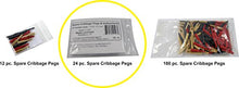 Load image into Gallery viewer, 24-piece Spare Cribbage Pegs & Instructions