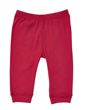 Load image into Gallery viewer, Brian the Pekingese Onesie Pants – 100% Prewashed Organic Cotton – Made in USA (9M, Red)