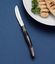 Load image into Gallery viewer, Cutco Table Knives Set of Four with Tray, Four of Cutcos Best-Selling Knife in a Dishwasher-safe Tray, 8.4 Inch Long, 3.4 Inch Double-D Serrated Edge Blades with 5 Inch Classic Brown Handles - United States of Made