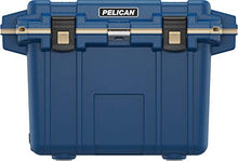 Load image into Gallery viewer, Pelican Elite 50 Quart Cooler (Pacific Blue/Coyote)