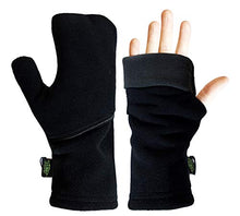 Load image into Gallery viewer, Turtle Gloves Heavyweight Convertible Running Mittens Provides Weather Protection
