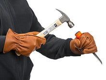 Load image into Gallery viewer, American Made Buffalo Leather Work Gloves , 650, Size: Large