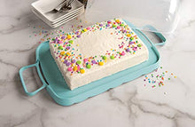 Load image into Gallery viewer, Nordic Ware Cakes and Cupcakes Carrier, Blue