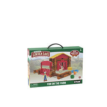 Load image into Gallery viewer, LINCOLN LOGS – Fun On The Farm - 102 Parts - Real Wood Logs - Ages 3+ - Best Retro Building Gift Set for Boys/Girls – Creative Construction Engineering – Top Blocks Game Kit - Preschool Education Toy