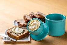 Load image into Gallery viewer, American Mug Pottery Butter Keeper/Butter Dish, Made in USA (Turquoise)