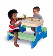 Load image into Gallery viewer, Little Tikes Easy Store Jr. Kid Picnic Play Table - Amazon Exclusive