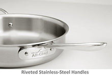 Load image into Gallery viewer, All-Clad Brushed D5 Stainless Cookware Set, Pots and Pans, 5-Ply Stainless Steel, Professional Grade, 10-Piece - 8400001085 - United States of Made