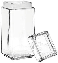 Load image into Gallery viewer, Anchor Hocking 2-Quart Stackable Jars with Glass Lids, Set of 4, Clear - - United States of Made