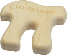 Load image into Gallery viewer, Pi Shaped Maple Teether - Made in USA