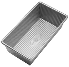 Load image into Gallery viewer, USA Pan Bakeware Aluminized Steel Loaf Pan, 1 Pound, Silver