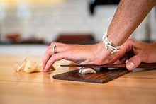 Load image into Gallery viewer, Earlywood 10 inch Handmade Wood Cooking Utensil for Kitchen, Multi-Purpose Wood Scraper and Egg Turner, Cast Iron Scraper and Wood Saute Spatula - Made in USA - Hard Maple - United States of Made