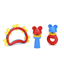 Load image into Gallery viewer, Green Toys Disney Baby Exclusive - Mickey Mouse Shake & Rattle Set, DSRTS-1435