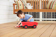 Load image into Gallery viewer, Green Toys Sesame Street Elmo's Wagon, Red - Pretend Play, Motor Skills, Kids Outdoor Toy Vehicle. No BPA, phthalates, PVC. Dishwasher Safe, Recycled Plastic, Made in USA.