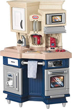 Load image into Gallery viewer, Little Tikes Super Chef Kitchen Blue & Cream, 14.00 l x 28.00 w x 40.00 h inches