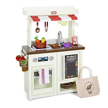 Load image into Gallery viewer, Little Tikes First Market Kitchen Pretend Play Kitchen w/ Over 20 Accessories - United States of Made