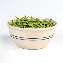 Load image into Gallery viewer, Martinez Pottery Hand-Turned Heritage Blue Stripe Stoneware Mixing Bowl 14"