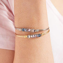 Load image into Gallery viewer, Luca + Danni | Mini Hudson Bangle Bracelet For Women in Light Ombre - Brass Tone Size Regular Made in USA