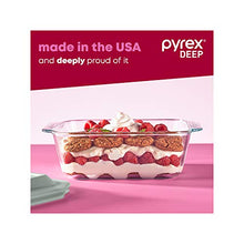 Load image into Gallery viewer, Pyrex Deep Baking Dish Set (6-Piece, BPA-Free Lids)