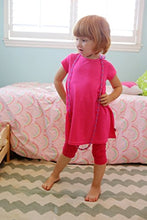 Load image into Gallery viewer, City Threads Little Girls' Cotton Short Sleeve Cover Up Dress for Sensitive Skin SPD Sensory Friendly, Elf, 4T