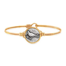 Load image into Gallery viewer, Luca + Danni | Cardinal Bangle Bracelet for Women - Silver Tone Regular Size Made in USA