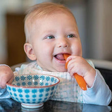 Load image into Gallery viewer, eZtotZ Little Dippers Baby/Infant Spoon | Made in USA | Soft BPA Free Silicone | Self Feeding Utensil Set Device | Great for Active Toddler Teething and Baby Led Weaning - BLW | 0+ Months (Teal) - United States of Made